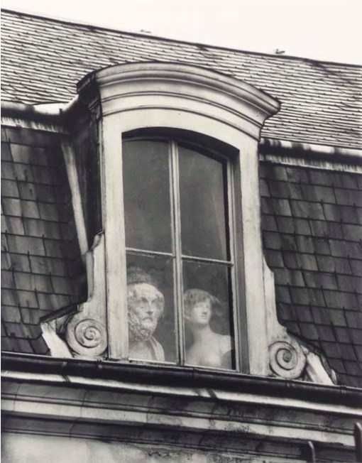 André Kertész     Window, paris     1928